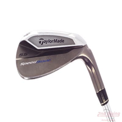 TaylorMade Speedblade Wedge Sand SW 55° Stock Steel Shaft Steel Wedge Flex Right Handed 35.5in