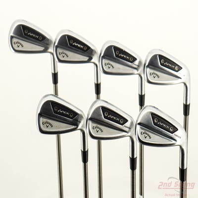 Callaway Apex Ai300 Iron Set 5-PW AW Aerotech SteelFiber i70cw Graphite Regular Right Handed +1/4"