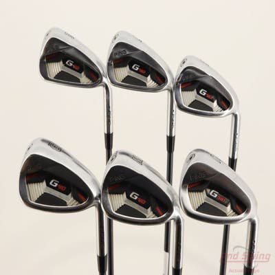 Ping G410 Iron Set 6-PW GW ALTA CB Red Graphite Senior Right Handed Blue Dot +1 1/4"