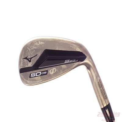 Mizuno S23 Copper Cobalt Wedge Gap GW 50° 8 Deg Bounce S Grind UST Mamiya Recoil ESX 460 F2 Graphite Senior Right Handed 36.0in