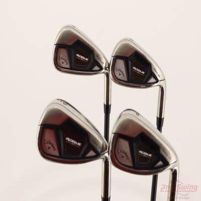 Callaway Rogue ST Max OS Lite Iron Set 7-PW Project X Cypher 60 Graphite Regular Right Handed STD