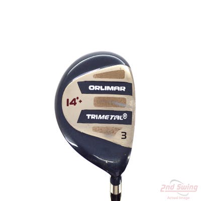 ORLIMAR Trimetal Fairway Wood 3 Wood 3W 14° Stock Graphite Shaft Graphite Ladies Right Handed 42.0in
