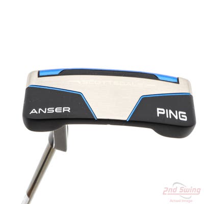 Ping 2025 Scottsdale Anser 4 Putter Steel Left Handed Black Dot 33.5in