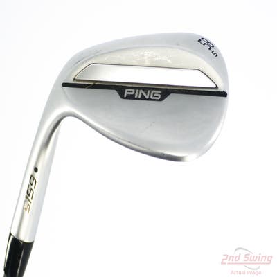 Ping s159 Chrome Wedge Lob LW 58° 10 Deg Bounce S Grind ALTA CB Black Graphite Regular Left Handed Black Dot 36.0in