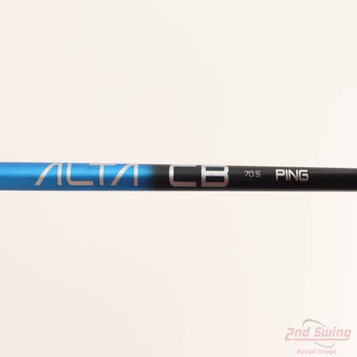 Used W/ Ping RH Adapter Ping Alta CB Blue 70 Hybrid Shaft Stiff 39.25in