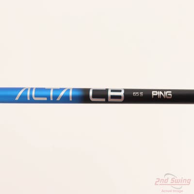 Used W/ Ping RH Adapter Ping Alta CB Blue 65 Fairway Shaft Stiff 41.0in