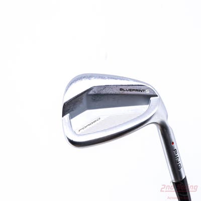 Ping Blueprint S Single Iron Pitching Wedge PW True Temper Dynamic Gold 120 Steel Stiff Right Handed Red dot 35.5in