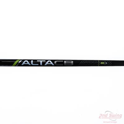 Used W/ Ping RH Adapter Ping ALTA CB 65 Black 65 Fairway Shaft Stiff 41.0in