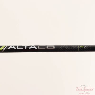 Used W/ Ping RH Adapter Ping ALTA CB 65 Black 65 Fairway Shaft Stiff 41.5in