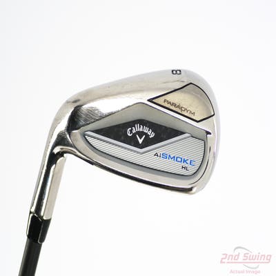 Callaway Paradym Ai Smoke HL Single Iron 8 Iron Project X Cypher 2.0 50 Graphite Senior Left Handed 35.5in