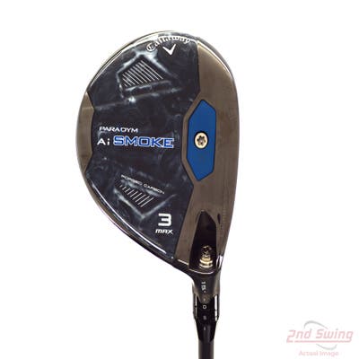 Mint Callaway Paradym Ai Smoke Max Fairway Wood 3 Wood 3W 15° Mitsubishi Tensei AV-XLINK Blue 65 Graphite Regular Right Handed 43.0in