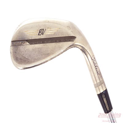 Titleist Vokey SM8 Brushed Steel Wedge Sand SW 54° 12 Deg Bounce D Grind True Temper Dynamic Gold S300 Steel Stiff Right Handed 36.0in