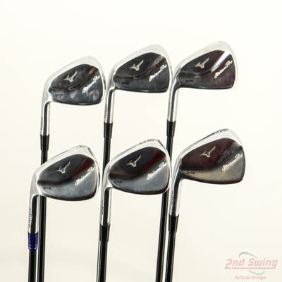 Mizuno Pro 245 Iron Set 6-PW AW Mitsubishi MMT 105 Graphite Stiff Left Handed +1/2"