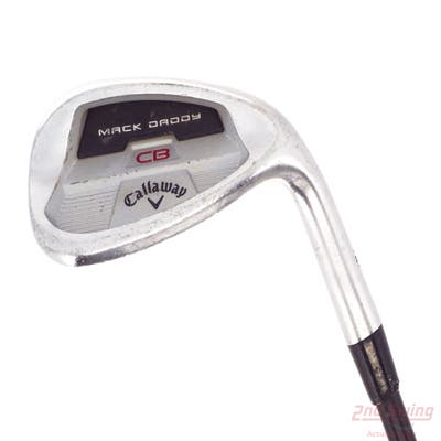 Callaway Mack Daddy CB Wedge Sand SW 56° 14 Deg Bounce KBS Hi-Rev G 80 Graphite Stiff Right Handed 35.0in