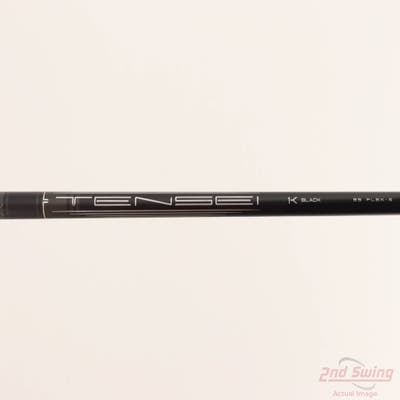 Used W/ Titleist Adapter Mitsubishi Golf Tensei 1K Black 65 Driver Shaft Stiff 44.25in
