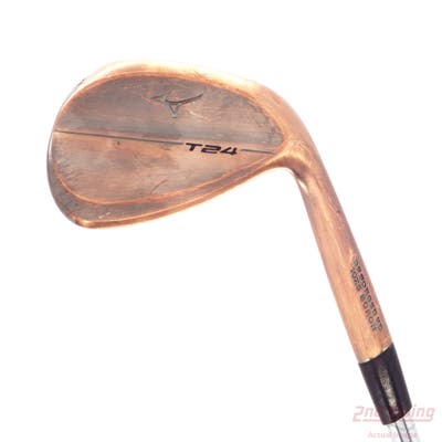 Mint Mizuno T24 Denim Copper Wedge Sand SW 56° 10 Deg Bounce D Grind True Temper Dynamic Gold Tour Issue S400 Steel Stiff Right Handed 35.5in