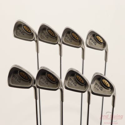 Ping i3 Oversize Iron Set 3-PW Ping JZ Steel Stiff Right Handed Black Dot +1 1/4"
