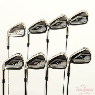 Callaway Paradym Ai Smoke HL Iron Set 4-PW AW True Temper Elevate MPH 85 Steel Regular Left Handed STD