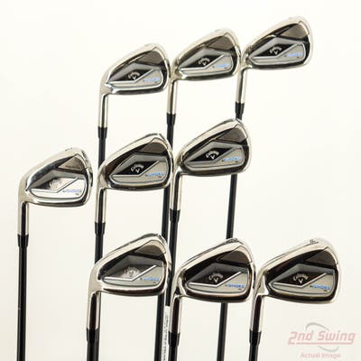 Callaway Paradym Ai Smoke HL Iron Set 4-PW AW GW Project X Cypher 2.0 60 Graphite Regular Left Handed STD