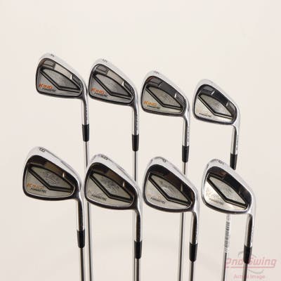 Cobra King Forged Tec Iron Set 4-PW GW FST KBS Tour C-Taper Lite Steel Stiff Right Handed +1"