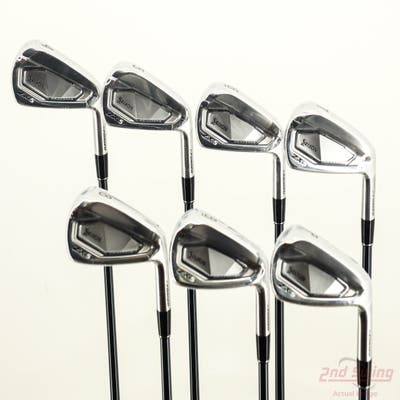Mint Srixon ZXi5 Iron Set 4-PW UST Mamiya Recoil 75 Dart Graphite Stiff Right Handed STD
