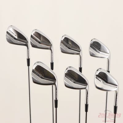 Cobra 2022 KING Forged Tec Iron Set 4-PW FST KBS Tour $-Taper Lite Steel Stiff Right Handed -1/4"