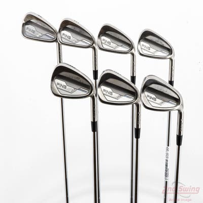 Ping 2015 i Iron Set 4-PW True Temper Dynamic Gold 120 Steel Stiff Right Handed Black Dot STD