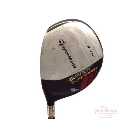 TaylorMade Burner Superfast Fairway Wood 3 Wood 3W 15° TM Matrix Ozik Xcon 4.8 Graphite Regular Left Handed 44.0in