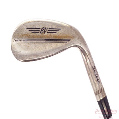 Titleist Vokey SM10 Raw Wedge Lob LW 60° 10 Deg Bounce S Grind FST KBS 610 Steel Wedge Flex Right Handed 35.25in