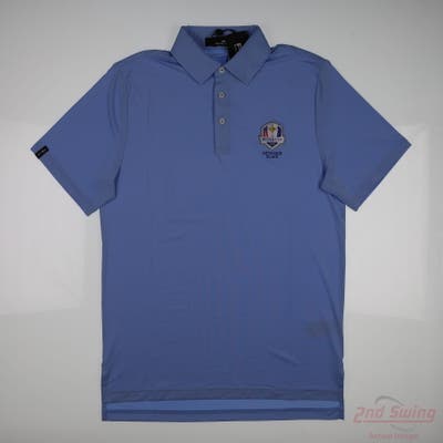 New W/ Logo Ryder Cup Mens Ralph Lauren Polo XX-Large XXL Blue MSRP $140