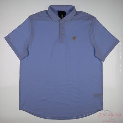 New W/ Logo Ryder Cup Mens Ralph Lauren Polo XX-Large XXL Blue MSRP $145