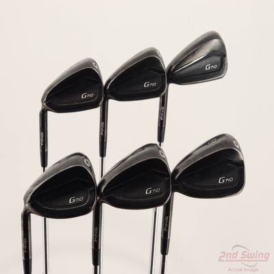Ping G710 Iron Set 5-PW AWT 2.0 Steel Regular Left Handed Black Dot +1/4"