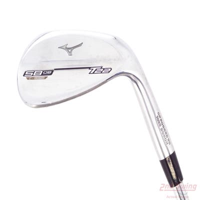 Mizuno T22 Satin Chrome Wedge Lob LW 58° 8 Deg Bounce C Grind FST KBS Tour 120 Steel Stiff Right Handed 35.5in
