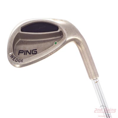 Ping i Wedge Wedge Sand SW 56° Stock Steel Shaft Steel Wedge Flex Right Handed Green Dot 35.5in