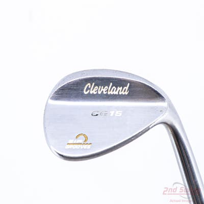 Cleveland CG15 Satin Chrome Wedge Sand SW 54° 14 Deg Bounce Cleveland Traction Wedge Steel Wedge Flex Right Handed 35.5in