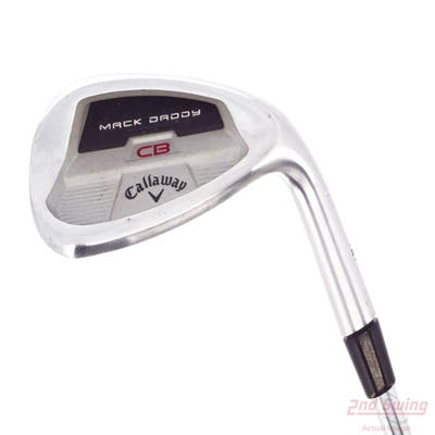 Callaway Mack Daddy CB Wedge Sand SW 56° 14 Deg Bounce Stock Steel Shaft Steel Wedge Flex Right Handed 36.0in