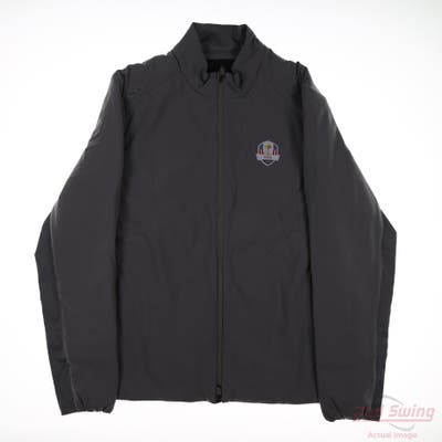 New W/ Logo Ryder Cup Mens Ralph Lauren Jacket Medium M Gray MSRP $298