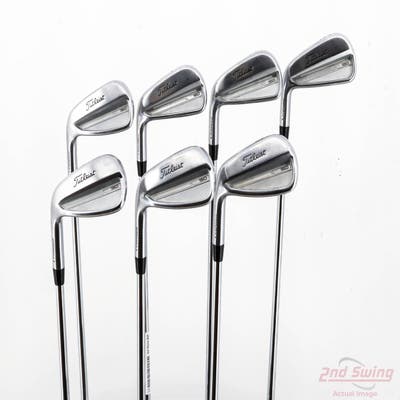 Titleist 2023 T150 Iron Set 5-PW AW Project X LZ 6.0 Steel Stiff Left Handed +1/4"