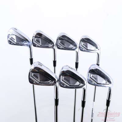 Mint Srixon ZXi5 Iron Set 4-PW Project X LZ 6.0 Steel Stiff Right Handed STD