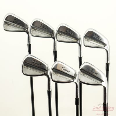Titleist 2023 T150 Iron Set 4-PW FST KBS PGI 85 Graphite Stiff Right Handed +1/4"