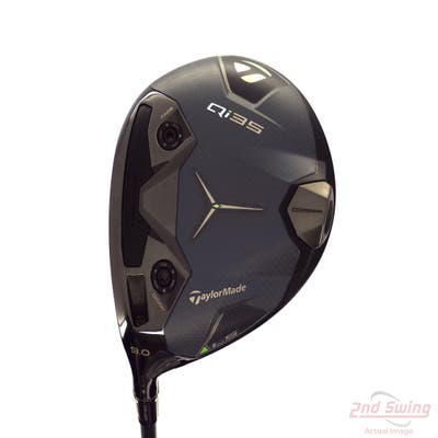 Mint TaylorMade Qi35 LS Driver 9° Mitsubishi Tensei AV-XLINK Blue 65 Graphite X-Stiff Left Handed 46.25in