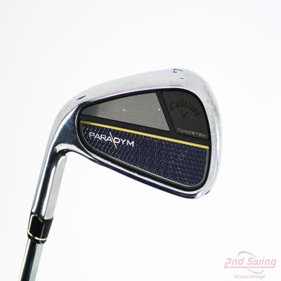 Callaway Paradym Single Iron 7 Iron True Temper Elevate MPH 95 Steel Regular Left Handed 37.0in