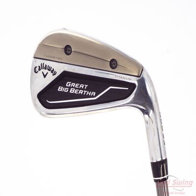 Callaway Great Big Bertha 23 Single Iron 7 Iron UST Mamiya Helium Nanocore 60i IP Finish Graphite Senior Right Handed 37.0in