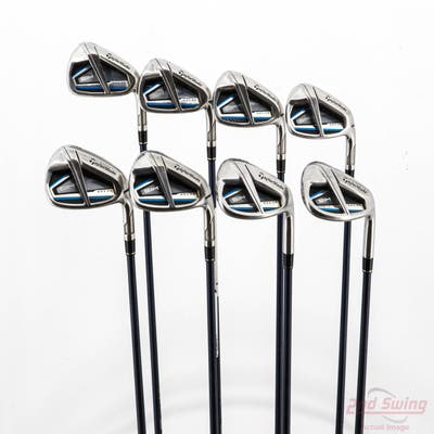 TaylorMade SIM MAX OS Iron Set 6-PW AW SW LW Fujikura Ventus Blue 2025 Graphite Regular Right Handed +3/4"