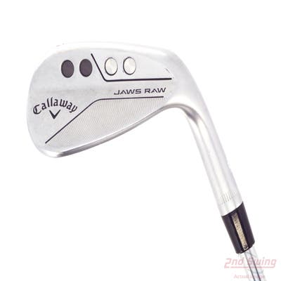 Callaway Jaws Raw Chrome Wedge Gap GW 52° 10 Deg Bounce S Grind True Temper Dynamic Gold Spinner Tour Issue Steel Wedge Flex Right Handed 35.0in