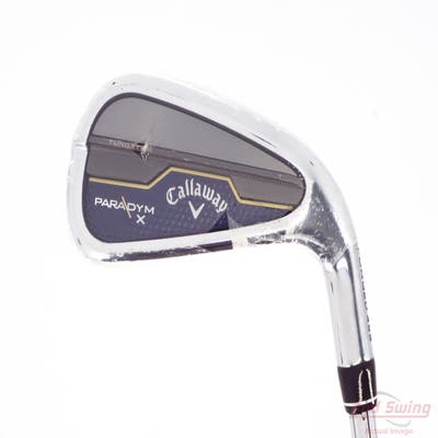Mint Callaway Paradym X Single Iron 7 Iron True Temper Elevate MPH 85 Steel Stiff Right Handed 37.0in