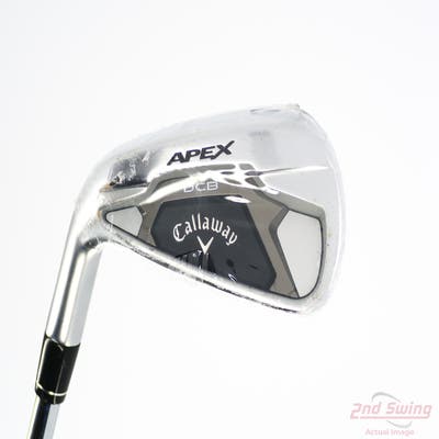 Mint Callaway Apex DCB 21 Single Iron 7 Iron True Temper Elevate MPH 85 Steel Regular Left Handed 37.0in