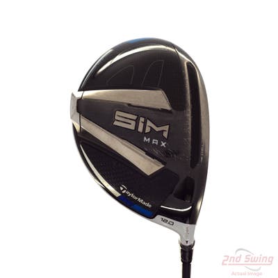 TaylorMade SIM MAX Driver 12° Mitsubishi Bassara E-Series 42 Graphite Senior Right Handed 46.0in