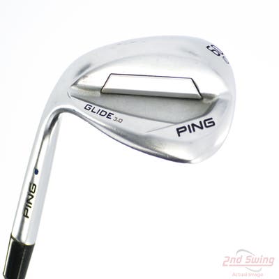 Ping Glide 3.0 Wedge Lob LW 60° 10 Deg Bounce Stock Steel Shaft Steel Wedge Flex Left Handed Blue Dot 36.0in