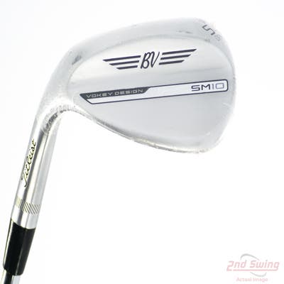 Mint Titleist Vokey SM10 Tour Chrome Wedge Sand SW 54° 8 Deg Bounce M Grind Titleist Vokey BV Steel Wedge Flex Left Handed 35.0in